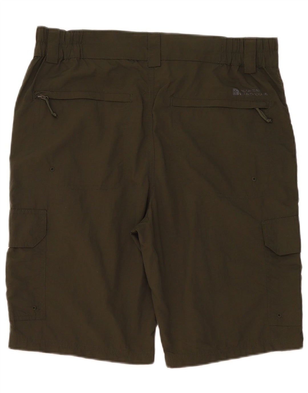 Mountain Warehouse Womens Cargo Shorts W34 Large Khaki Polyamide
