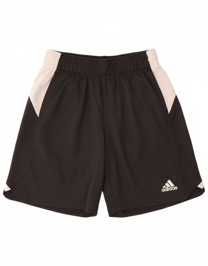 ADIDAS Mens Sport Shorts XL Black Colourblock Polyester