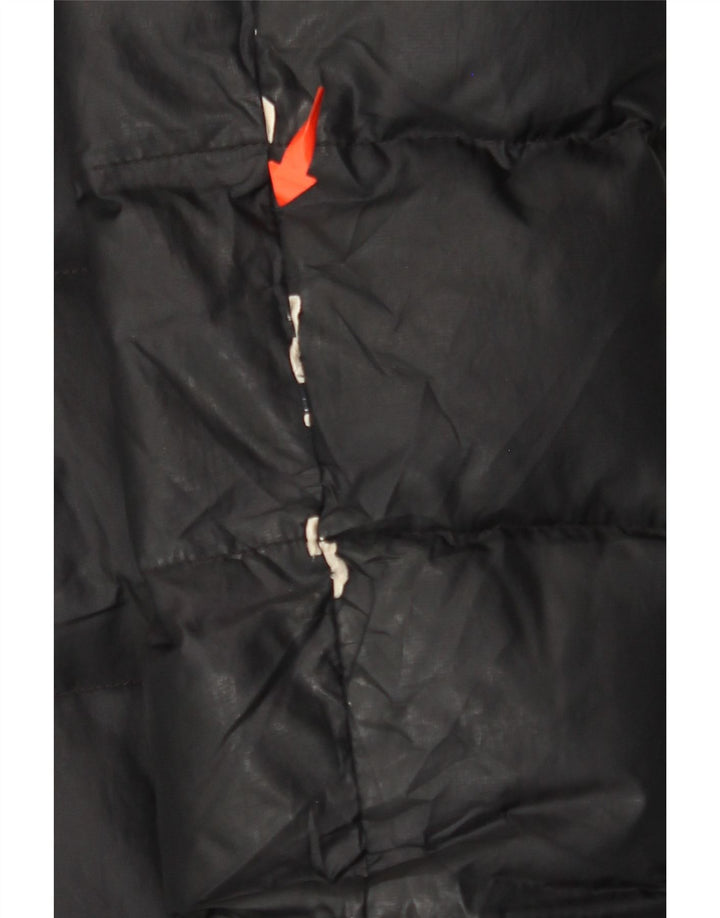 CHAMPION Womens Hooded Padded Coat UK 16 Large Black