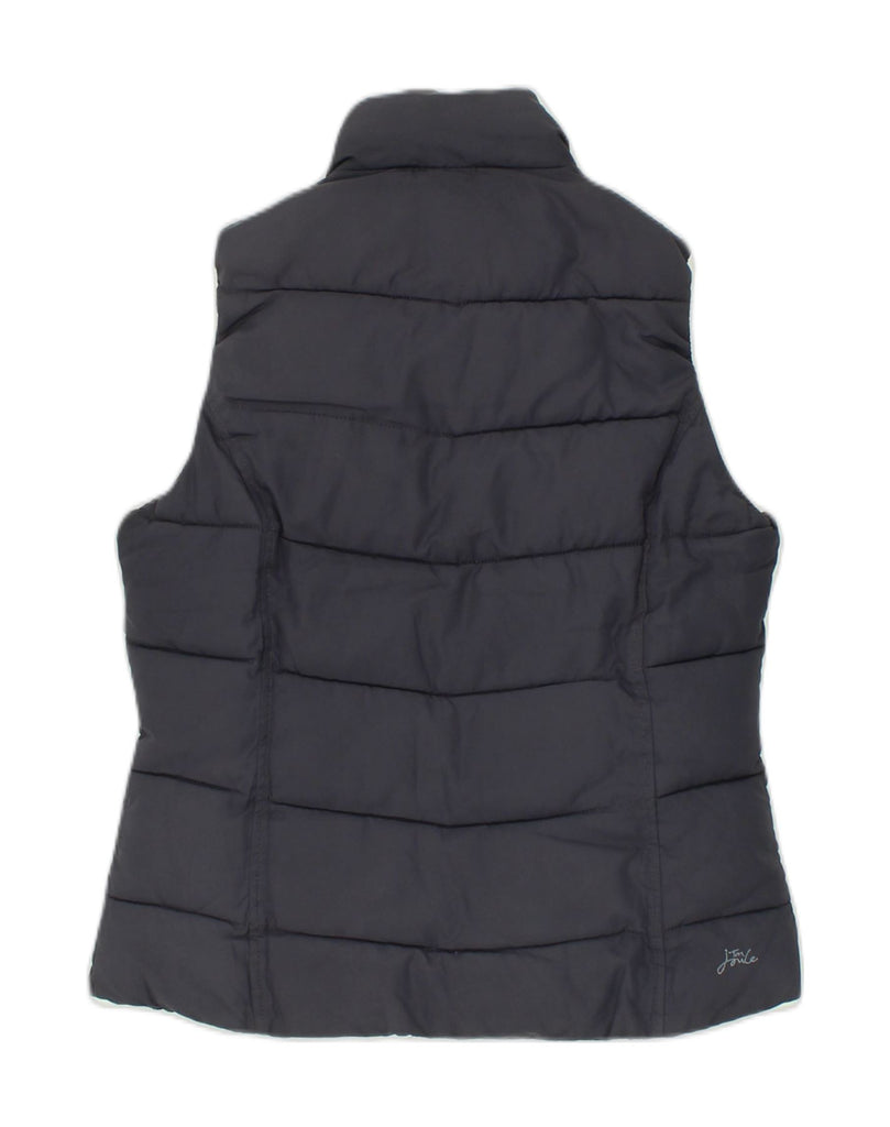 JOULES Womens Padded Gilet UK 10 Small Navy Blue Cotton | Vintage Joules | Thrift | Second-Hand Joules | Used Clothing | Messina Hembry 