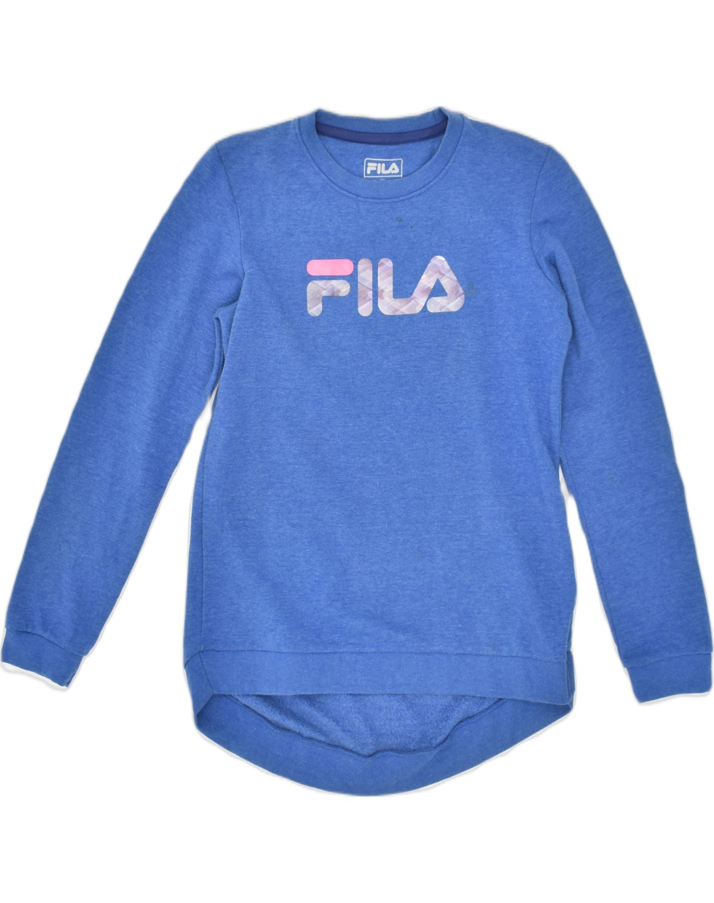 Blue fila clearance sweatshirt