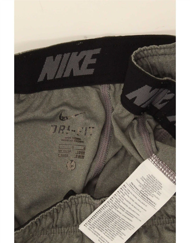Nike Mens Dri Fit Sport Shorts Large Grey Polyester