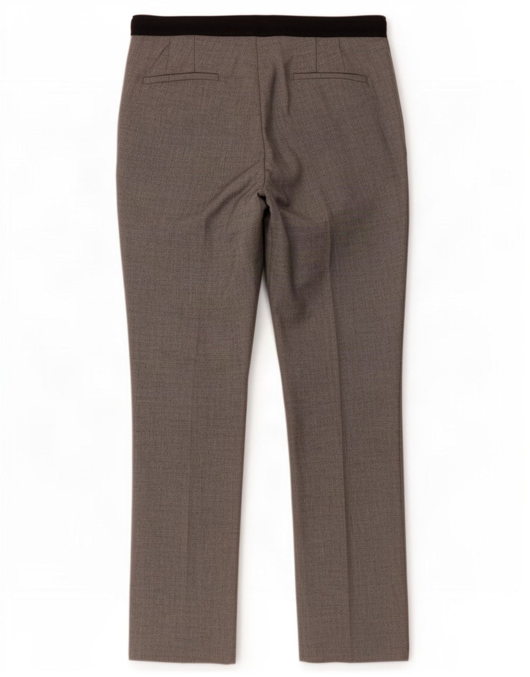 Zara Womens Slim Chino Trousers Large W30 L27 Grey Colourblock Polyester
