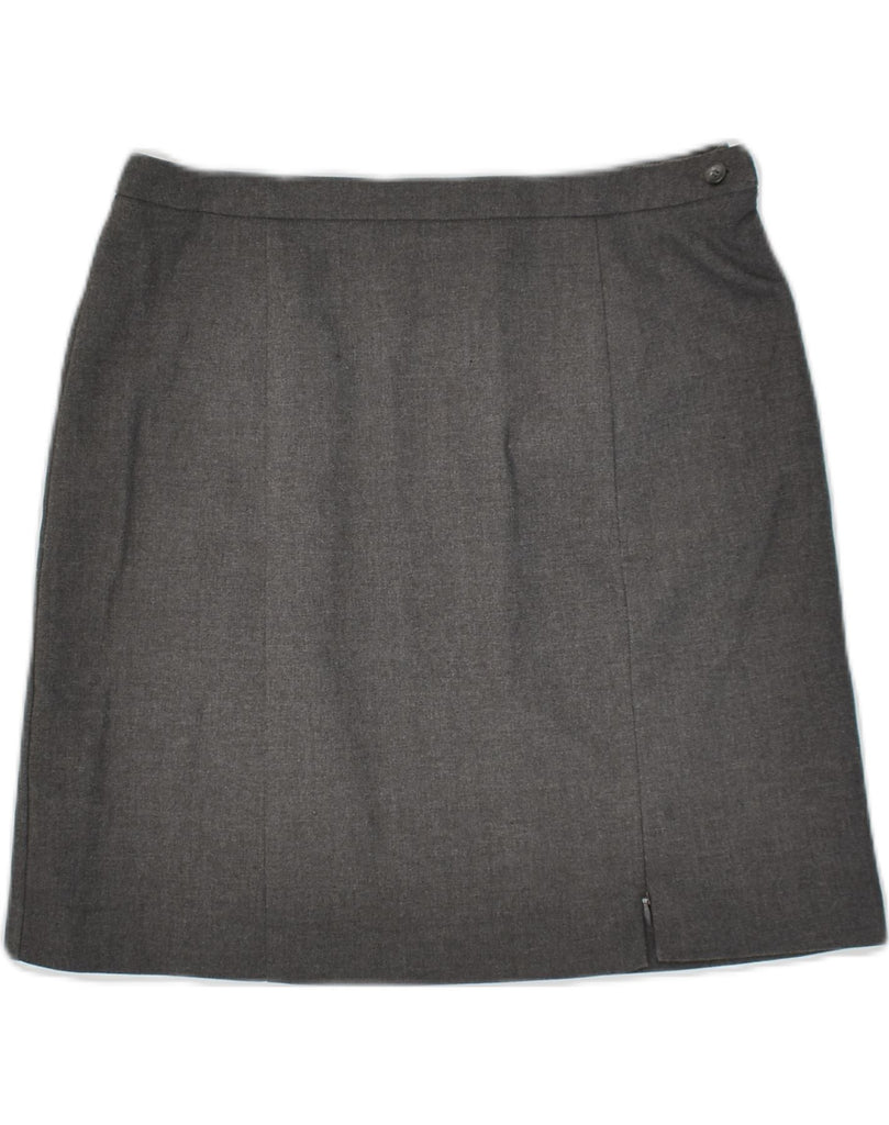 S.OLIVER Womens Mini Skirt EU 36 Small W26  Grey Polyester | Vintage S.Oliver | Thrift | Second-Hand S.Oliver | Used Clothing | Messina Hembry 