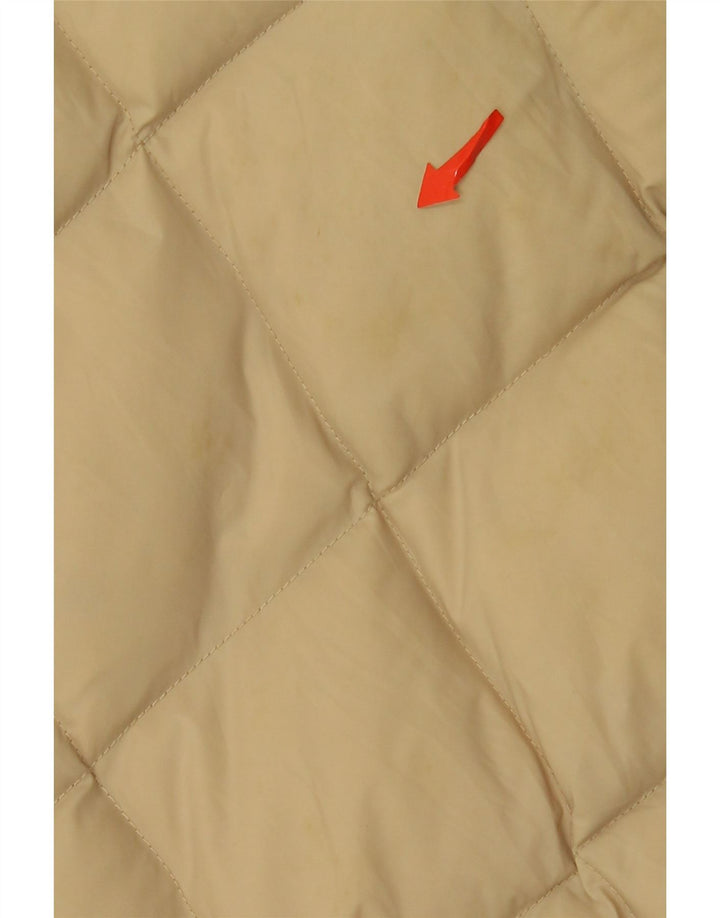 Invicta Womens Padded Jacket UK 14 Medium Beige Polyamide
