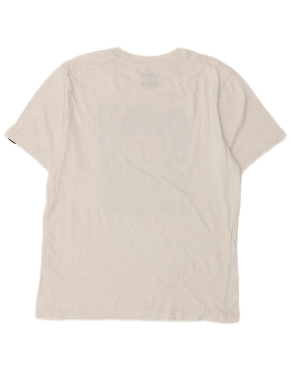 Vans Boys Classic Fit Graphic T-Shirt Top 10-11 Years Medium White Cotton