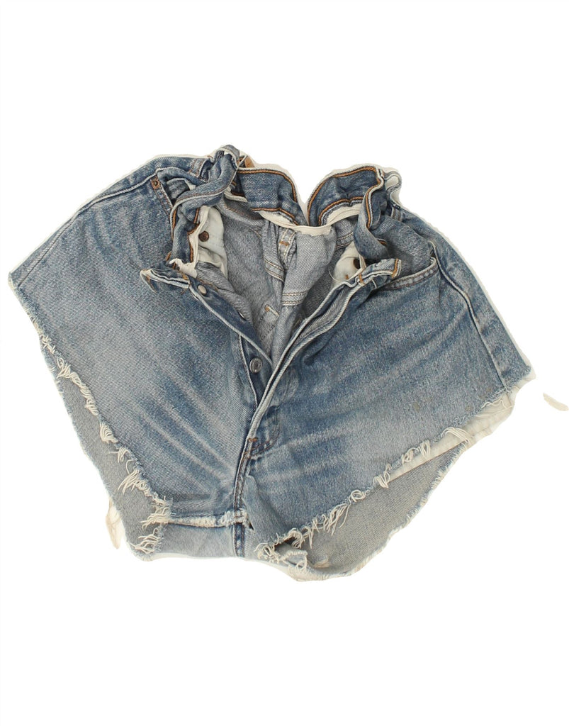 LEVI'S Womens Denim Shorts W34 Large Blue Cotton | Vintage Levi's | Thrift | Second-Hand Levi's | Used Clothing | Messina Hembry 