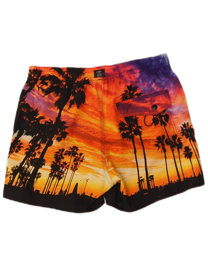 O'Neill Mens Graphic Swimming Shorts Medium Multicoloured