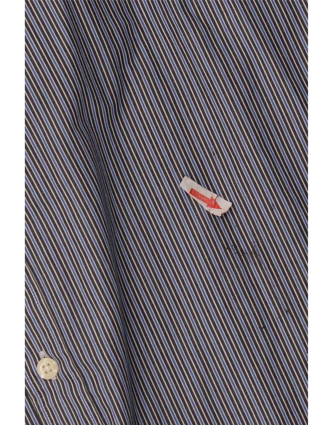 Levi's Mens Standard Fit Shirt XL Blue Striped Cotton