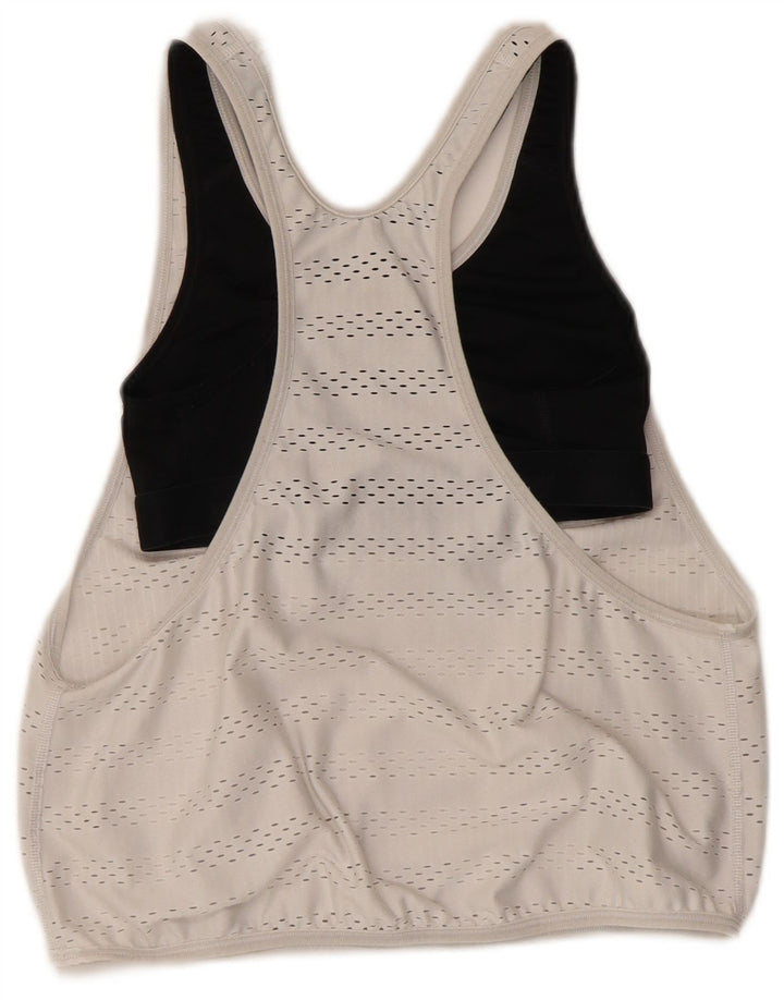Nike Womens Dri Fit Vest Top UK 6 XS White