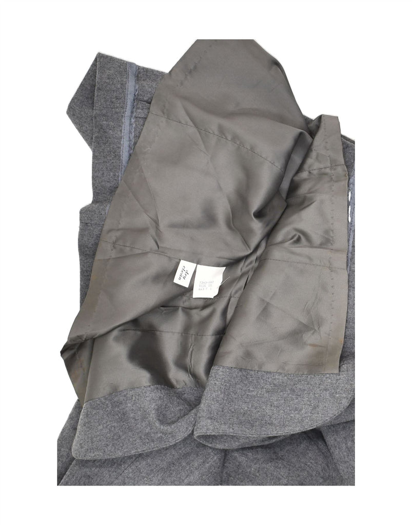 PENDLETON Womens 2 Button Blazer Jacket UK 18 Large Grey Virgin Wool | Vintage Pendleton | Thrift | Second-Hand Pendleton | Used Clothing | Messina Hembry 