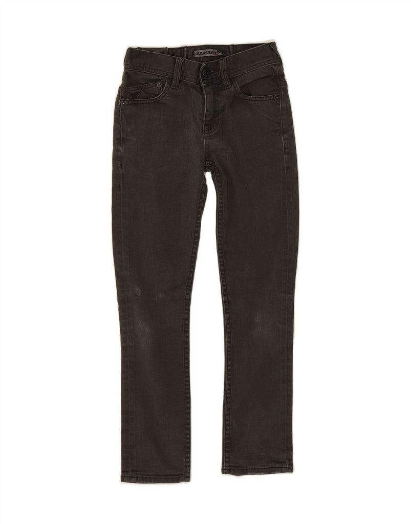 QUIKSILVER Girls Skinny Jeans 9-10 Years W24 L24 Grey Cotton Vintage Quiksilver and Second-Hand Quiksilver from Messina Hembry 