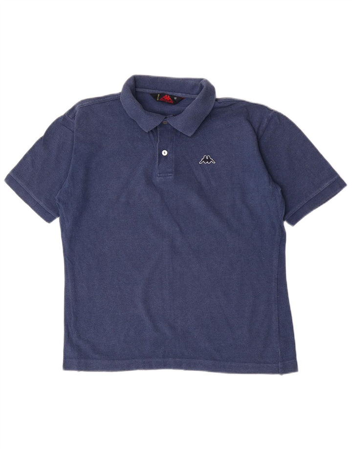 Kappa Mens Polo Shirt Medium Navy Blue