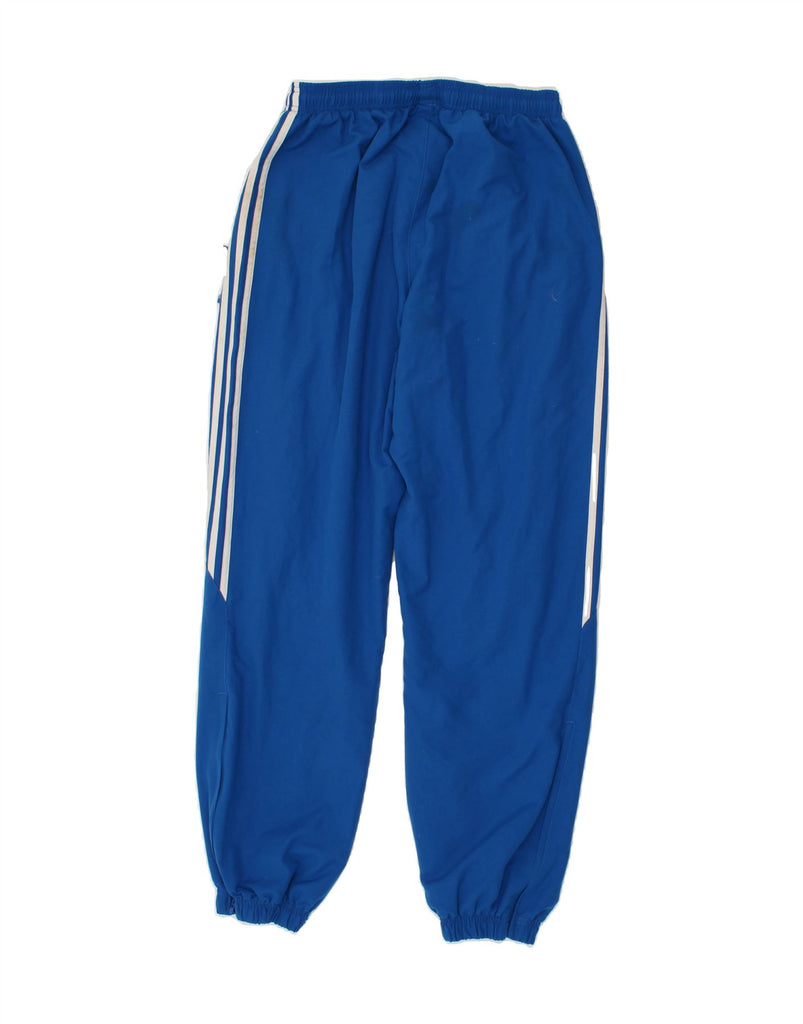 ADIDAS Mens Tracksuit Trousers Joggers UK 36 Small Blue Polyester | Vintage Adidas | Thrift | Second-Hand Adidas | Used Clothing | Messina Hembry 