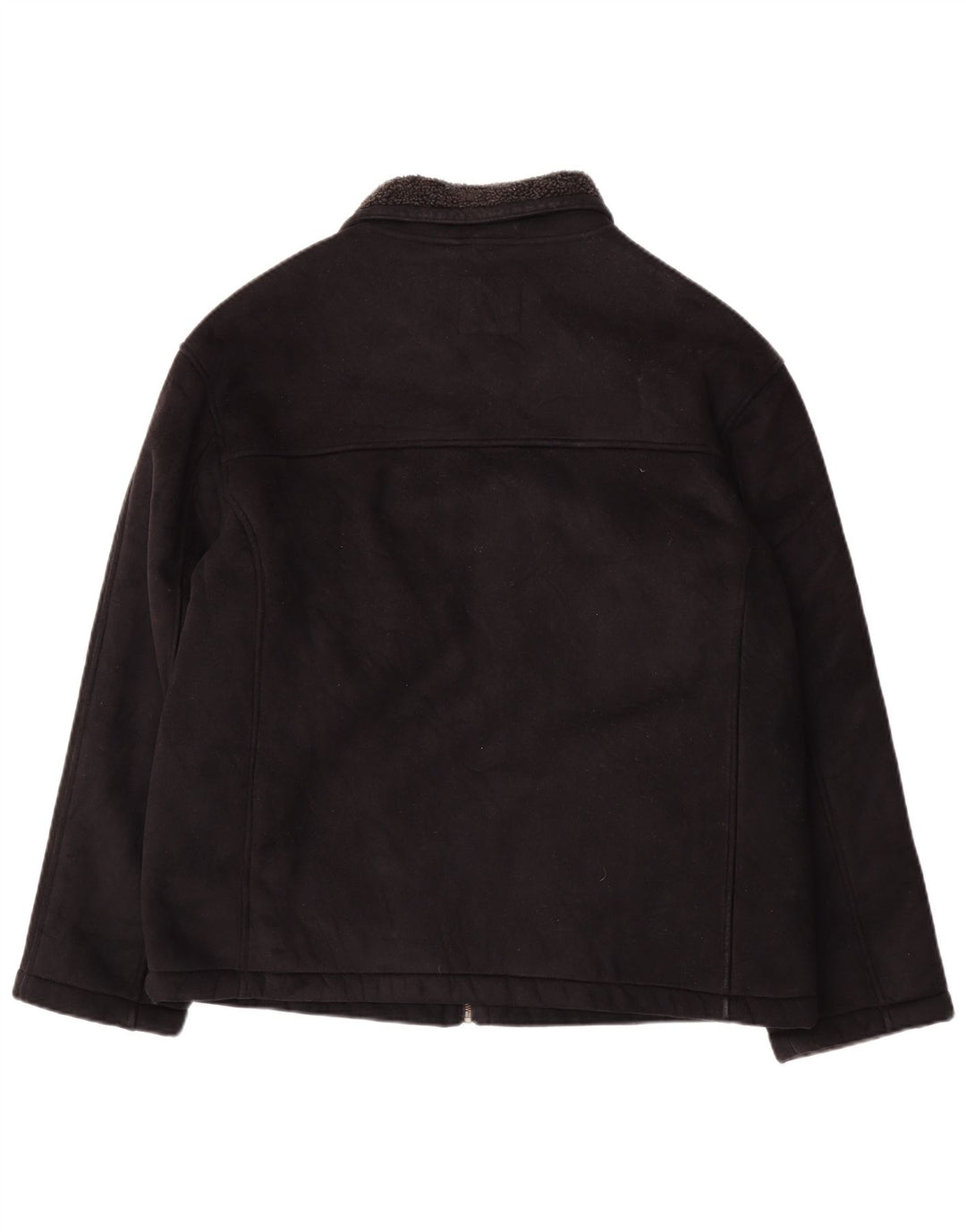 Le Frog Mens Utility Jacket UK 38 Medium Black Polyester