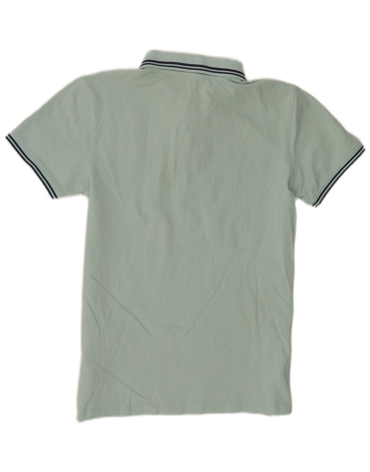 Armani Exchange Mens Polo Shirt Large Blue Cotton