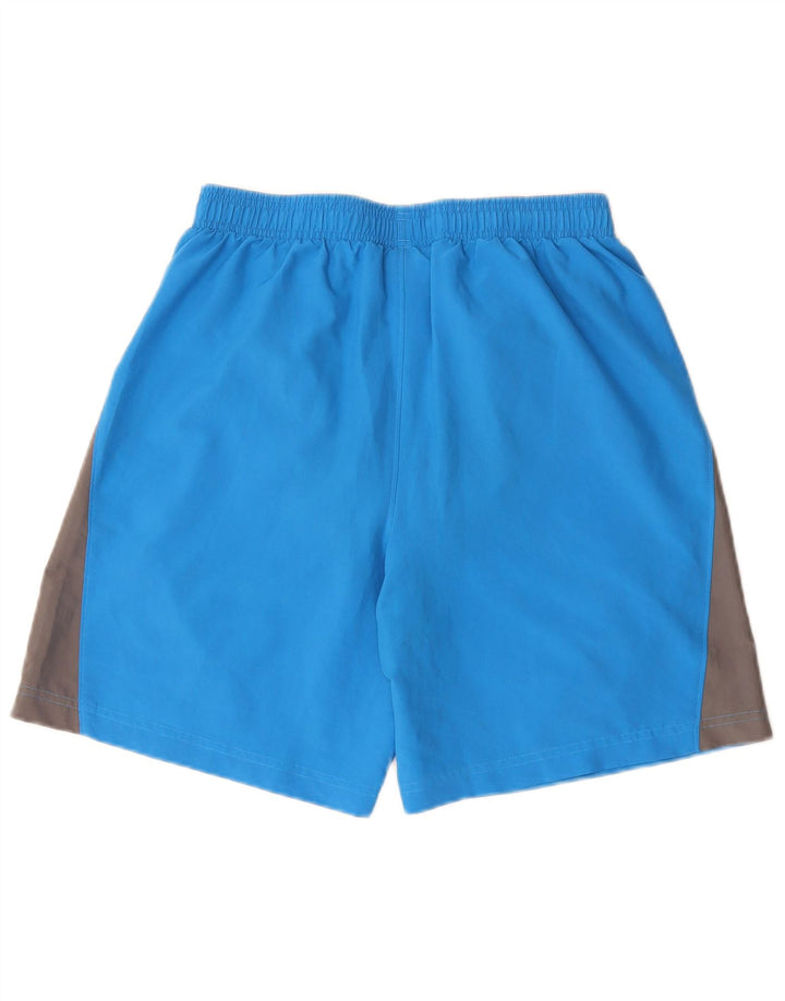 Under Armour Mens Heat Gear Sport Shorts Medium Blue Colourblock Polyester