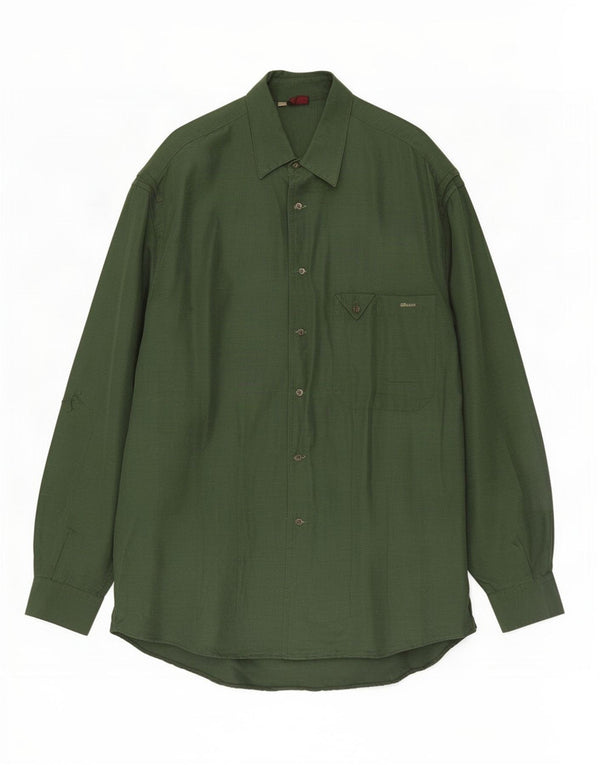 Ellesse Mens Shirt Large Green