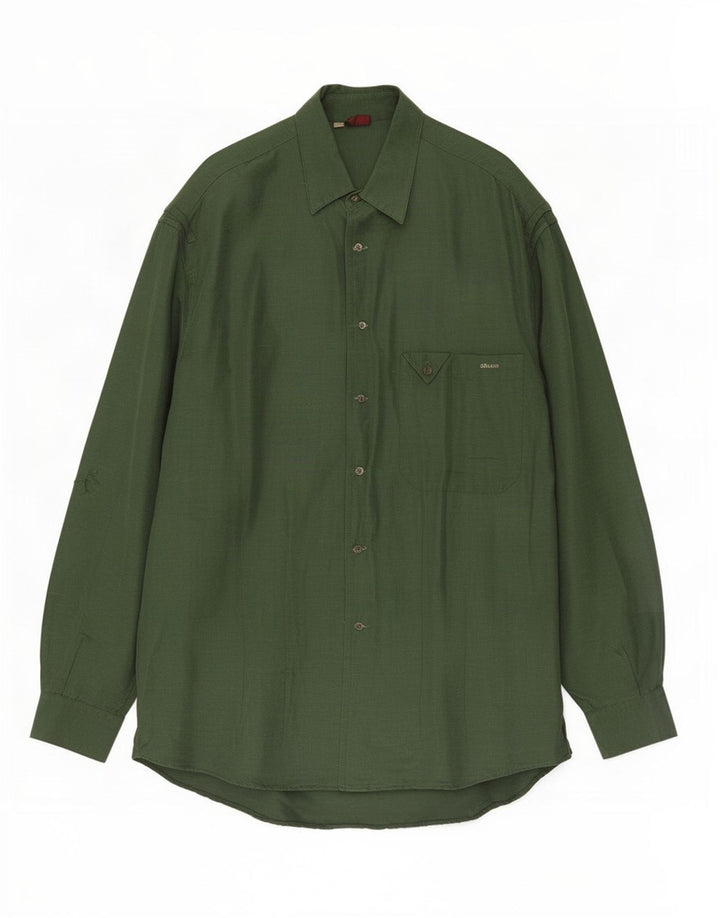 Ellesse Mens Shirt Large Green