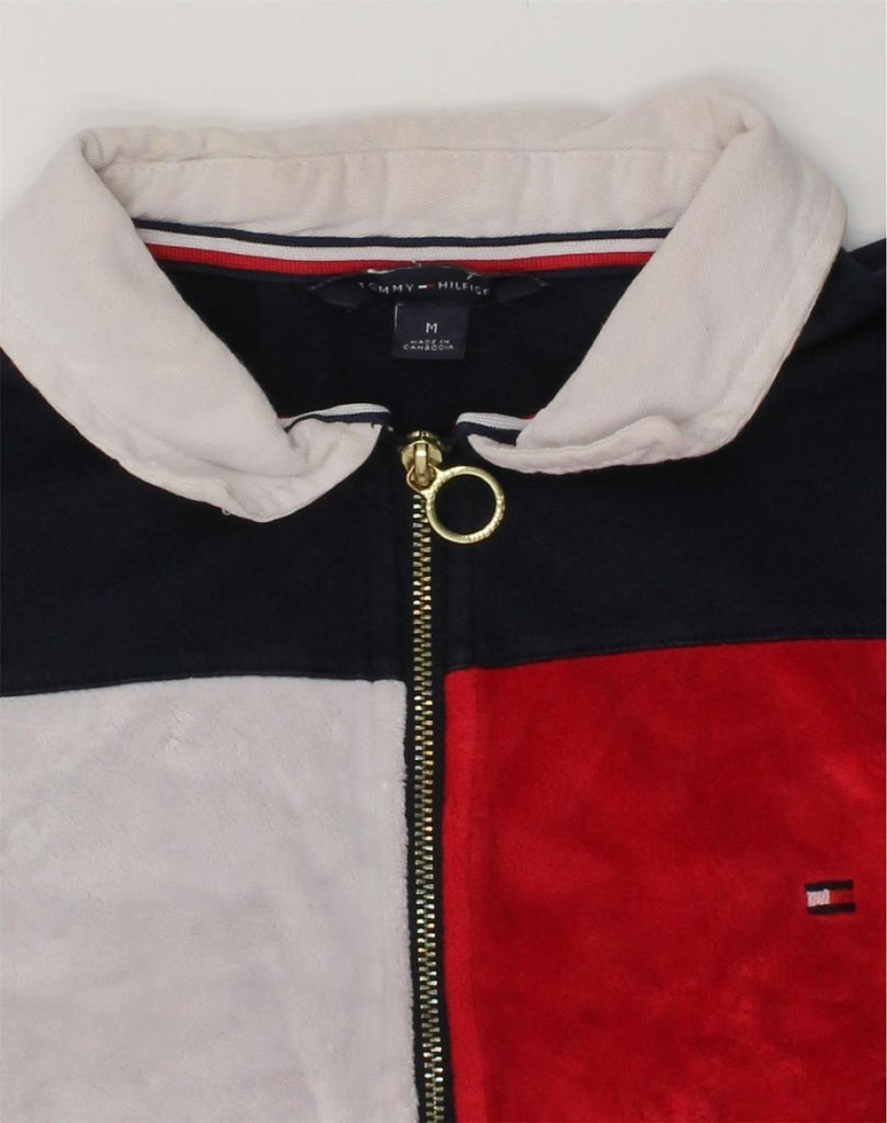 TOMMY HILFIGER Boys Fleece Jumper 15-16 Years Medium Multicoloured Cotton | Vintage Tommy Hilfiger | Thrift | Second-Hand Tommy Hilfiger | Used Clothing | Messina Hembry 