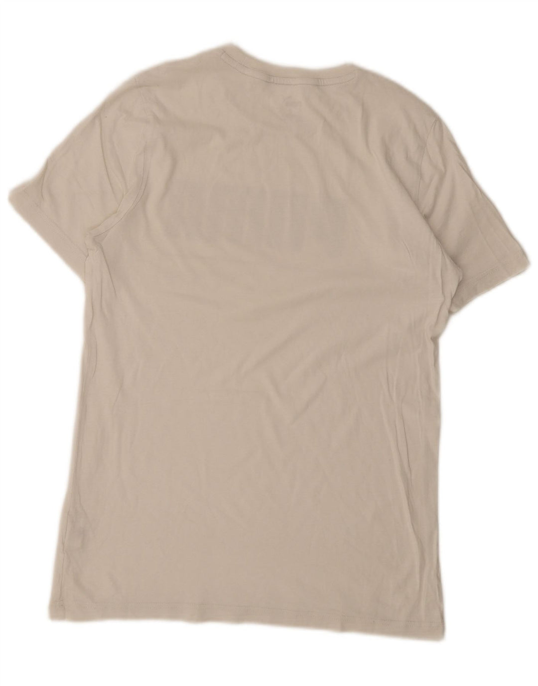Puma Mens Graphic T-Shirt Top Small White Cotton