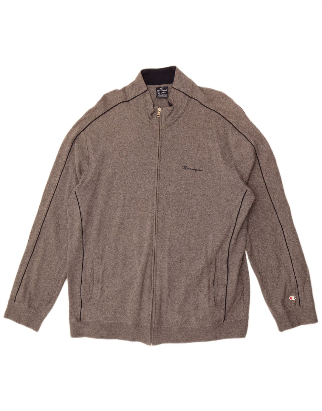 Champion Womens Tracksuit Top Jacket UK 20 2XL Grey