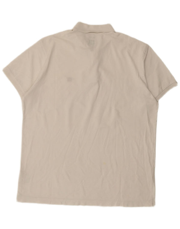 Henry Cottons Mens Slim Fit Polo Shirt 3XL White Cotton