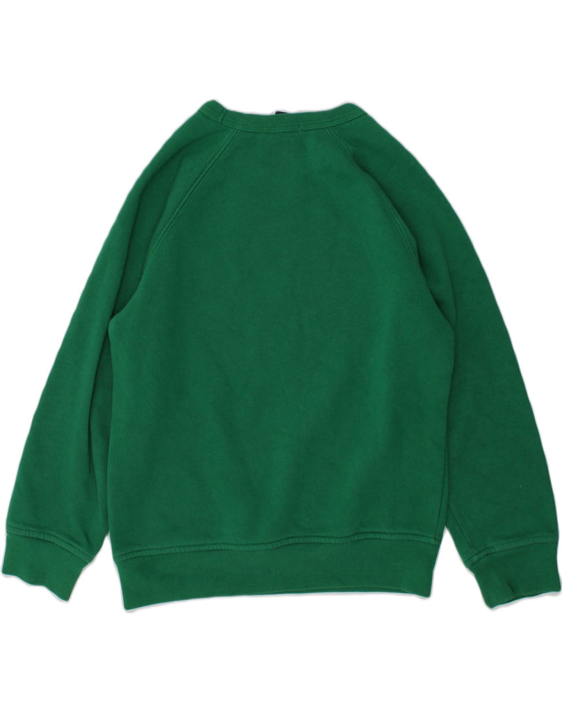 GAP Boys Graphic Sweatshirt Jumper 6-7 Years Green Cotton | Vintage Gap | Thrift | Second-Hand Gap | Used Clothing | Messina Hembry 