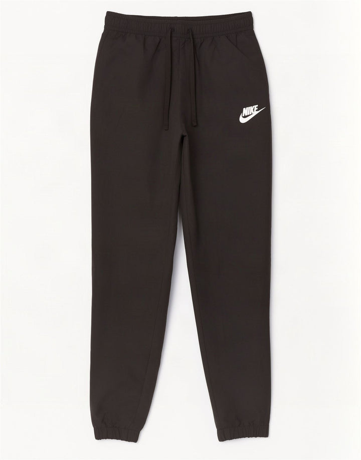 Nike Mens Tracksuit Trousers Joggers Small Black Polyester