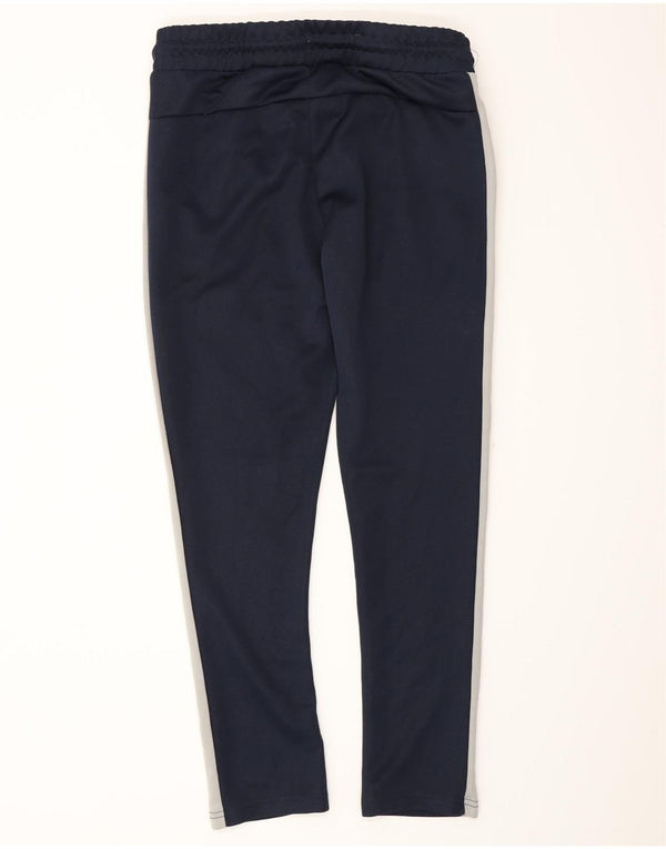 Jack & Jones Mens Tracksuit Trousers Large Navy Blue Colourblock Polyester