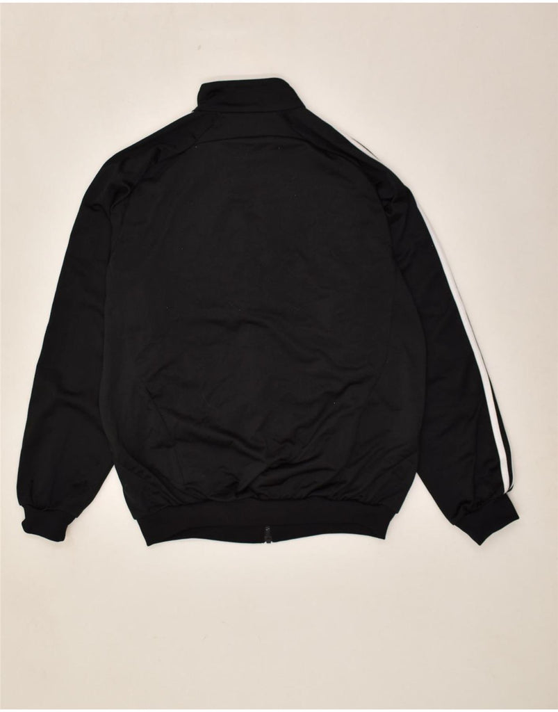 ADIDAS Mens Tracksuit Top Jacket UK 38/40 Medium Black Polyester | Vintage Adidas | Thrift | Second-Hand Adidas | Used Clothing | Messina Hembry 