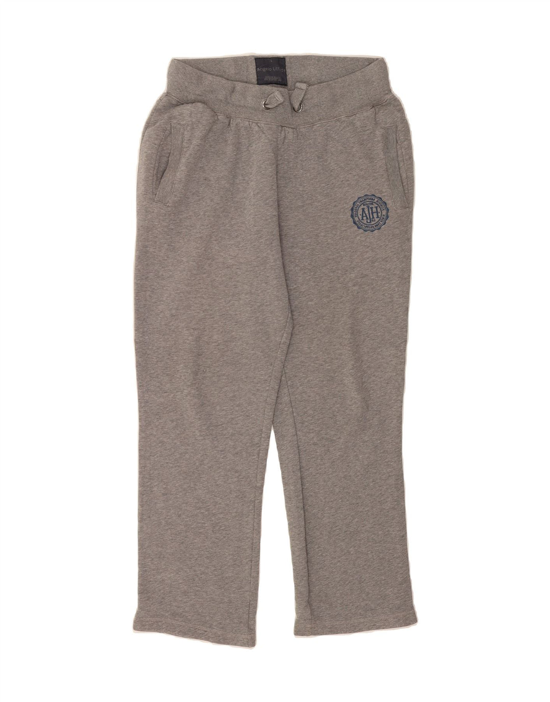 ANGELO LITRICO Womens Tracksuit Trousers UK 16 Large  Grey Cotton Vintage Angelo Litrico and Second-Hand Angelo Litrico from Messina Hembry 
