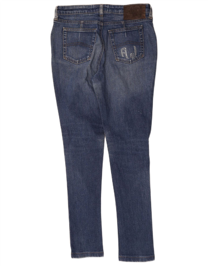 Armani Womens Skinny Jeans W30 L29 Blue Cotton