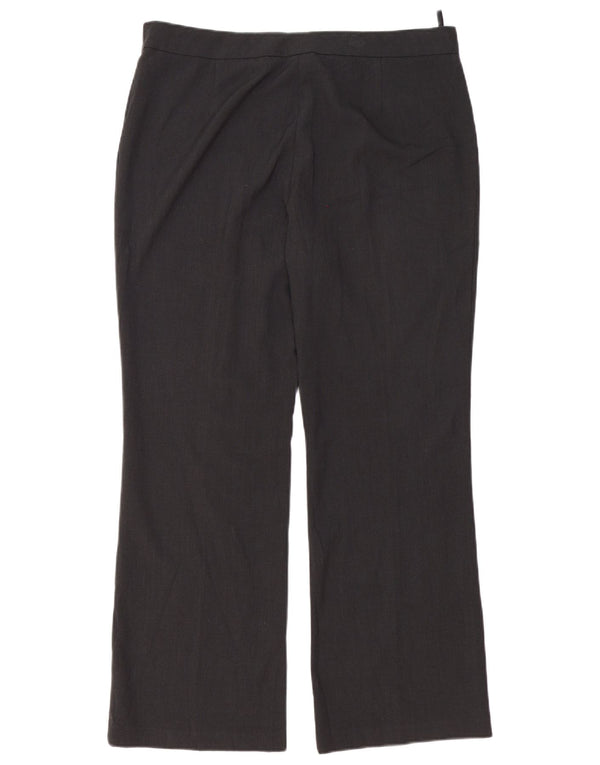 Marks & Spencer Womens Bootcut Casual Trousers UK 16 Large W36 L29 Grey