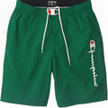 Champion Mens Graphic Swimming Shorts Small Green Polyamide