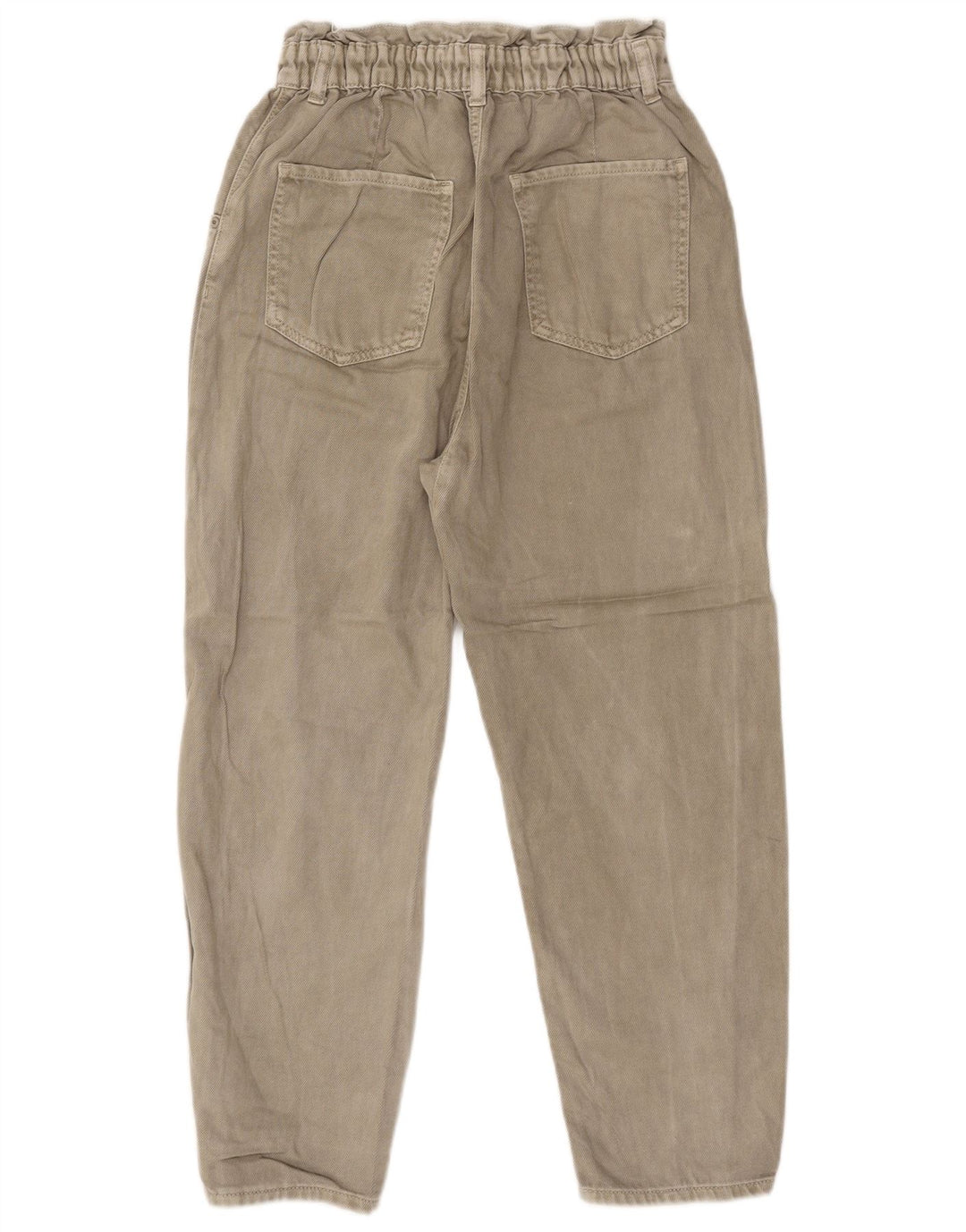 Zara Womens Tapered Jeans EU 38 Small W28 L25 Beige