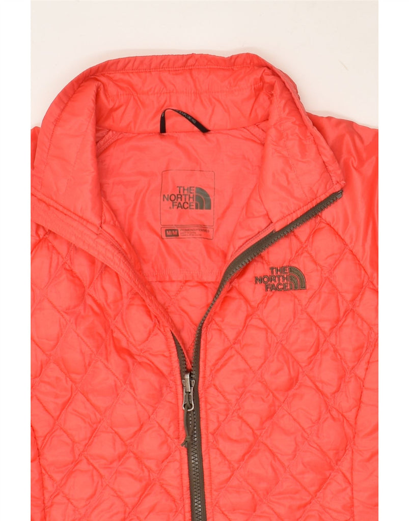 THE NORTH FACE Womens Quilted Jacket UK 12 Medium Red Nylon | Vintage The North Face | Thrift | Second-Hand The North Face | Used Clothing | Messina Hembry 