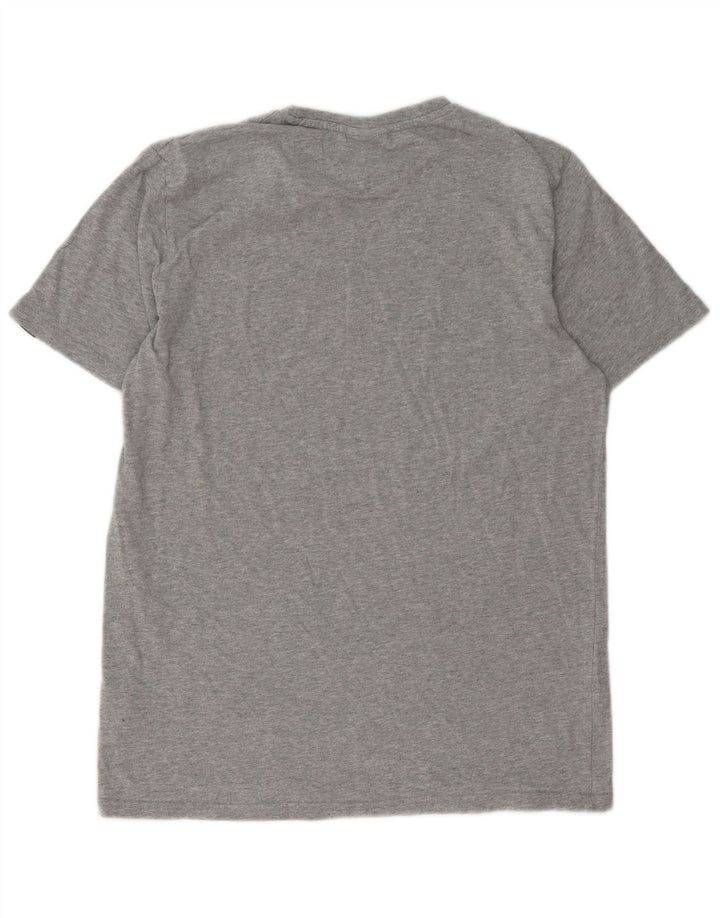 Ellesse Mens Graphic T-Shirt Top Medium Grey Cotton
