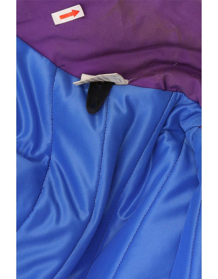 Vintage Womens Padded Coat UK 18 XL Purple Polyester