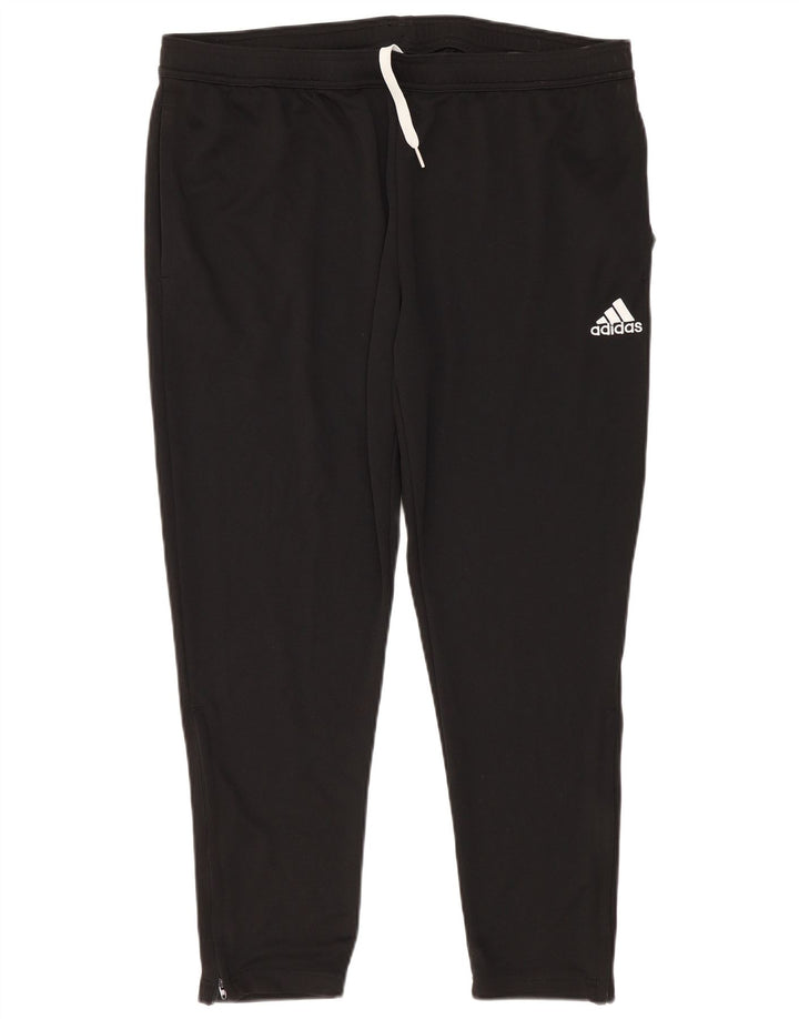Adidas Mens Aeroready Tracksuit Trousers 2XL Black Polyester