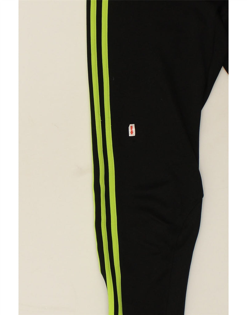 ADIDAS Boys Tracksuit Trousers 11-12 Years Black Polyester | Vintage Adidas | Thrift | Second-Hand Adidas | Used Clothing | Messina Hembry 