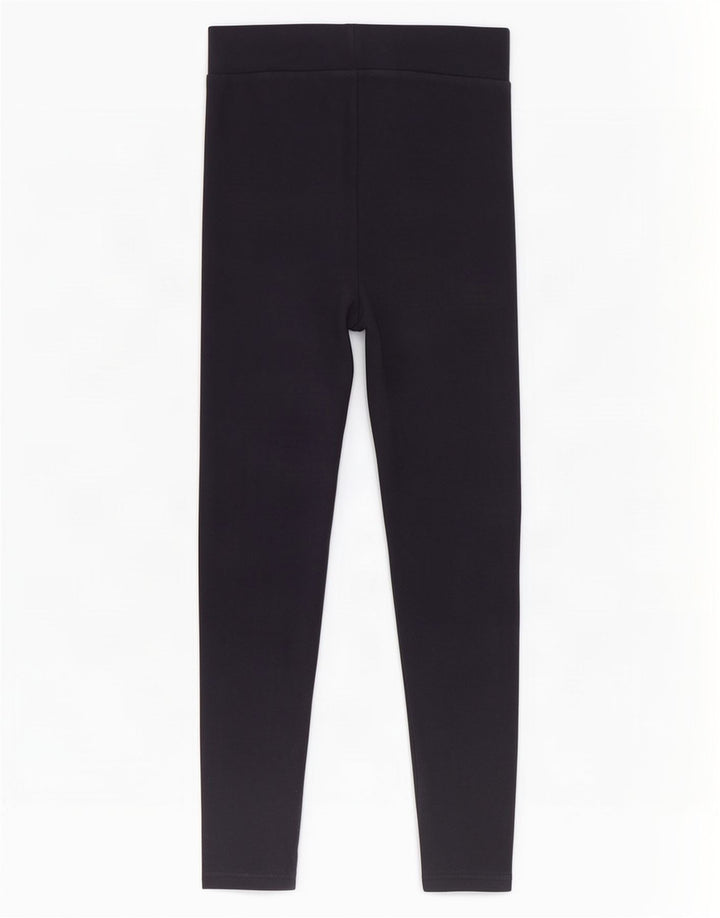 Marks & Spencer Womens Leggings UK 8 Small Navy Blue Polyester