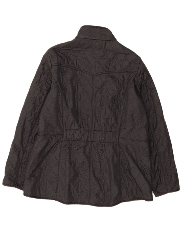 Barbour Womens Quilted Jacket UK 20 2XL Black