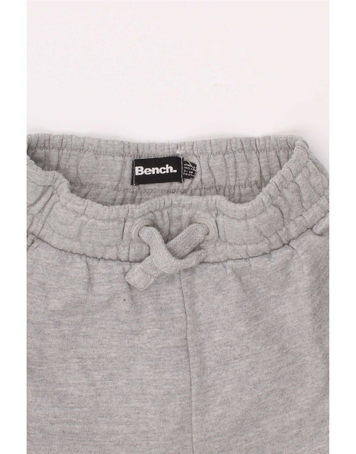 Bench Boys Graphic Sport Shorts 9-10 Years Grey Cotton