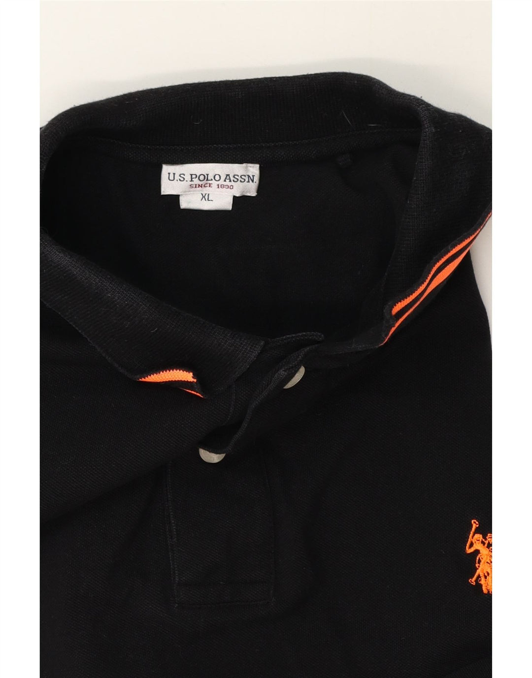 U.S. Polo Assn. Mens Polo Shirt XL Black