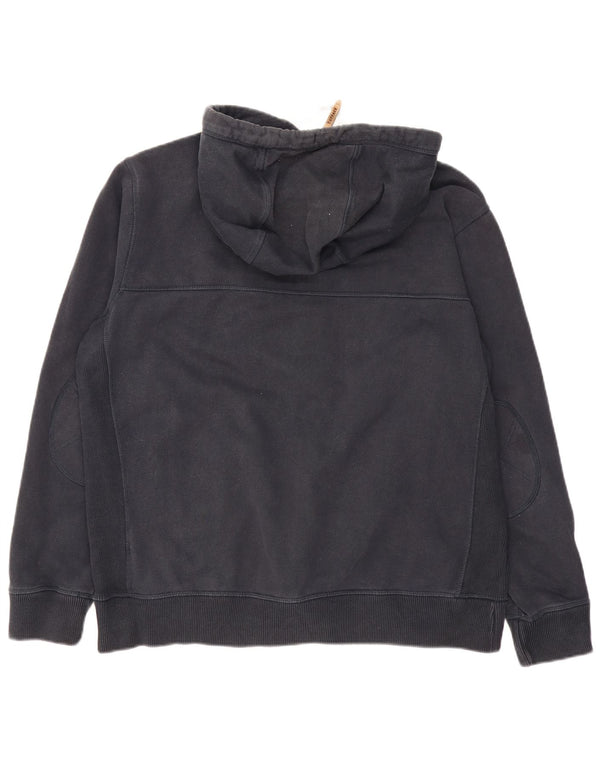 Fat Face Mens Zip Hoodie Sweater XL Navy Blue Cotton