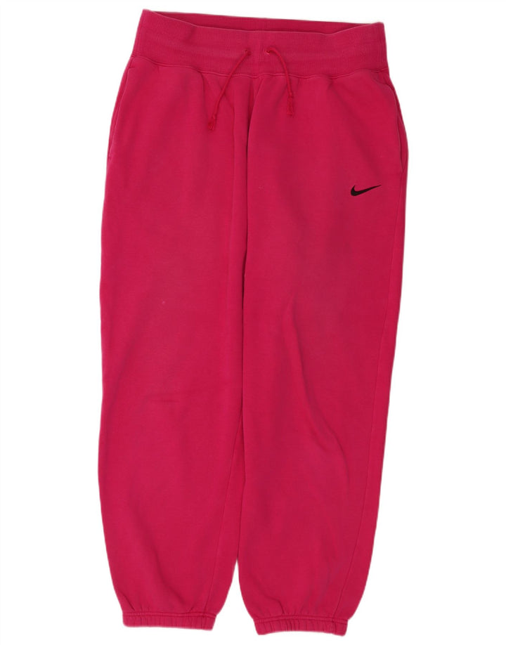 NIKE Womens Tracksuit Trousers Joggers UK 14 Large  Pink