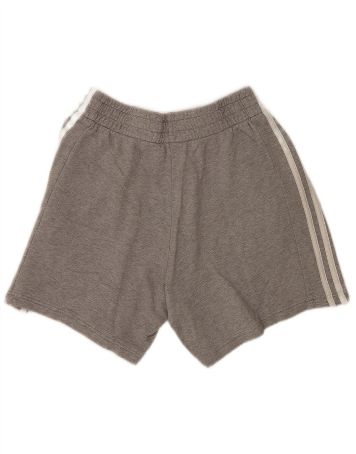 Adidas Mens Sport Shorts Medium Grey Flecked Cotton