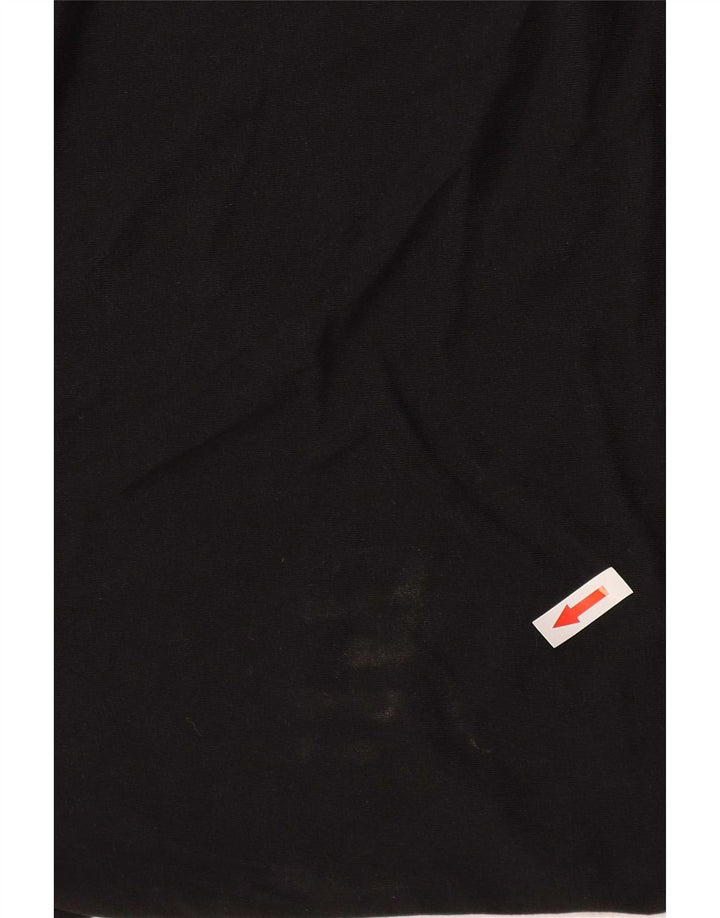 Adidas Mens Graphic T-Shirt Top Large Black Cotton