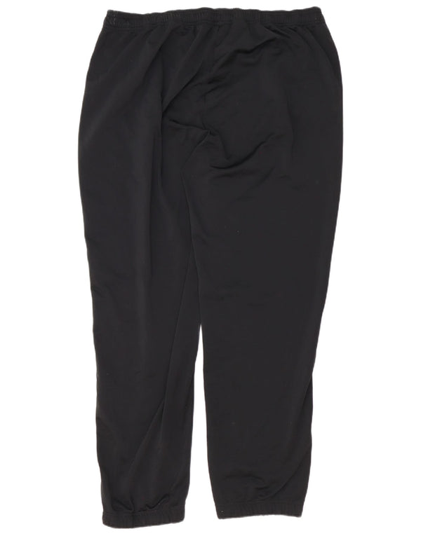 Adidas Mens Tracksuit Trousers Joggers 2XL Black Polyester
